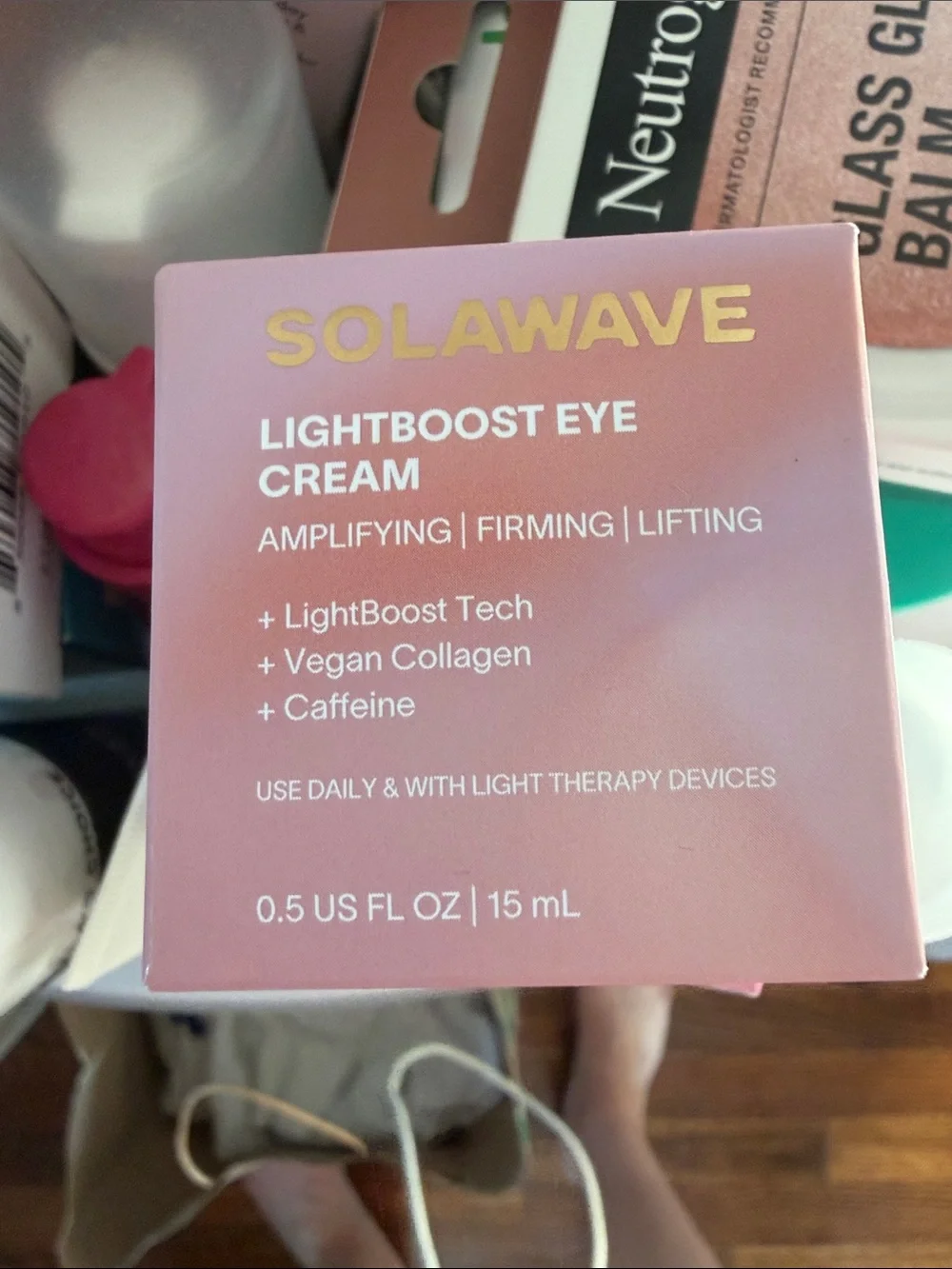 Solawave Lightboost Eye Cream - BRAND NEW! beauty face skincare moisturizer eyes